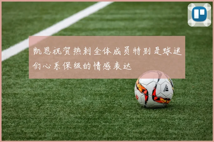凯恩祝贺热刺全体成员特别是球迷们心系保级的情感表达